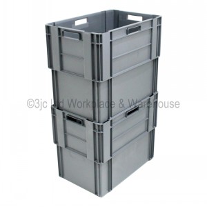 Standard Euro Box 60cm Solid Sides & Base 99 Litre